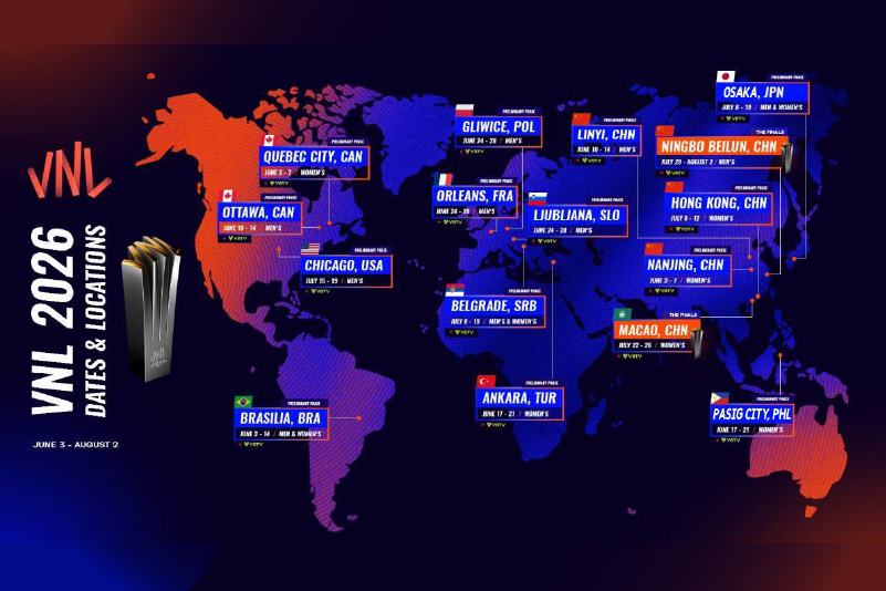 VNL stagione 2026: scendiamo in campo anche quest'anno!